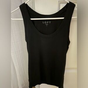 LOFT Black Tank Top